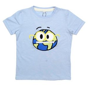 NAME IT "EMOJI Boy ORGANIC Cotton Short Sleeve Tee